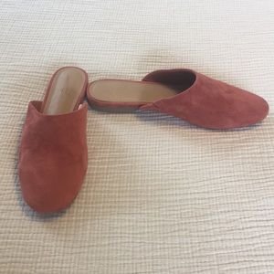 Burnt orange Universal Thread mules